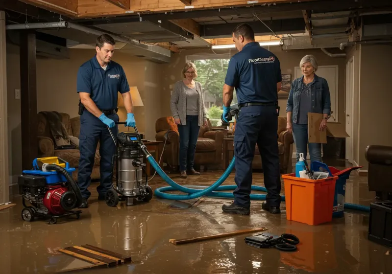 Basement Water Extraction and Removal Techniques process in Coffee County, AL