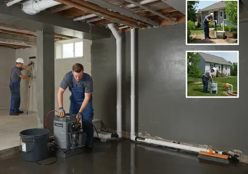 Basement Waterproofing and Flood Prevention process in Coffee County, AL